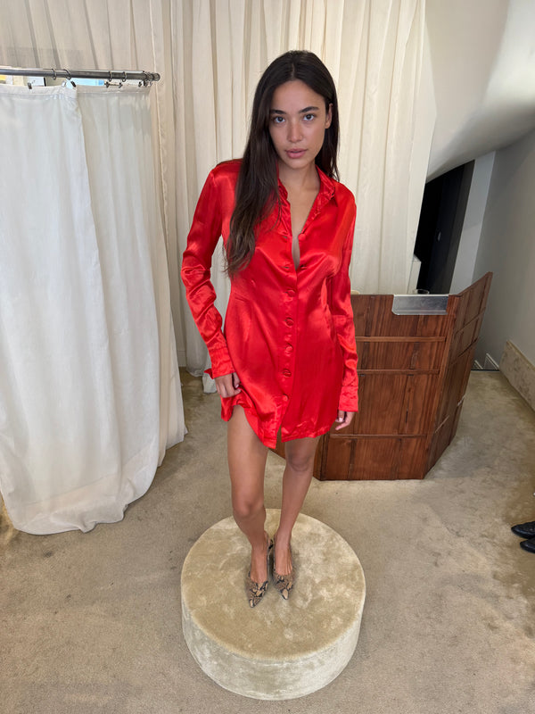 Red dress