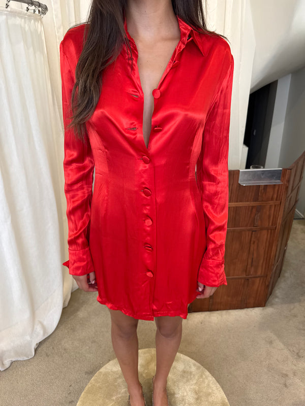 Red dress