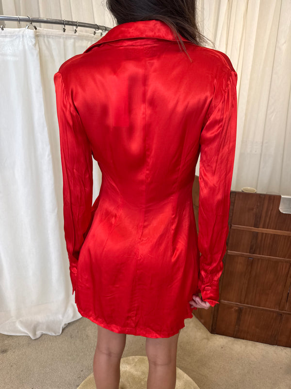 Red dress