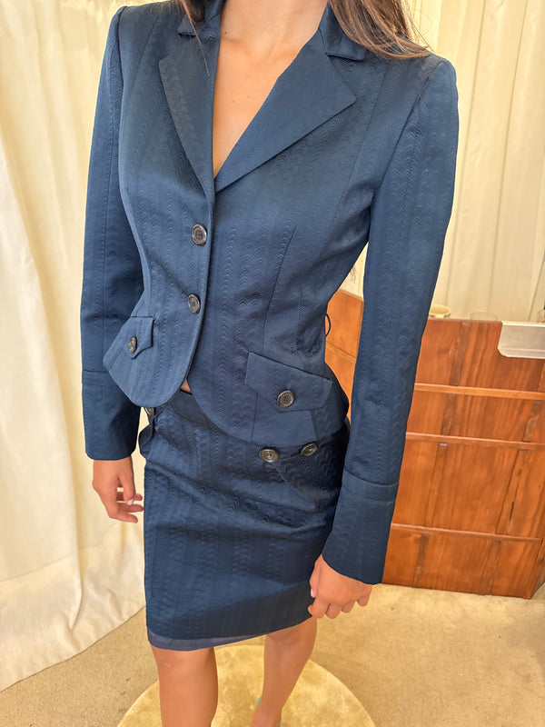 John Galliano tailored suit