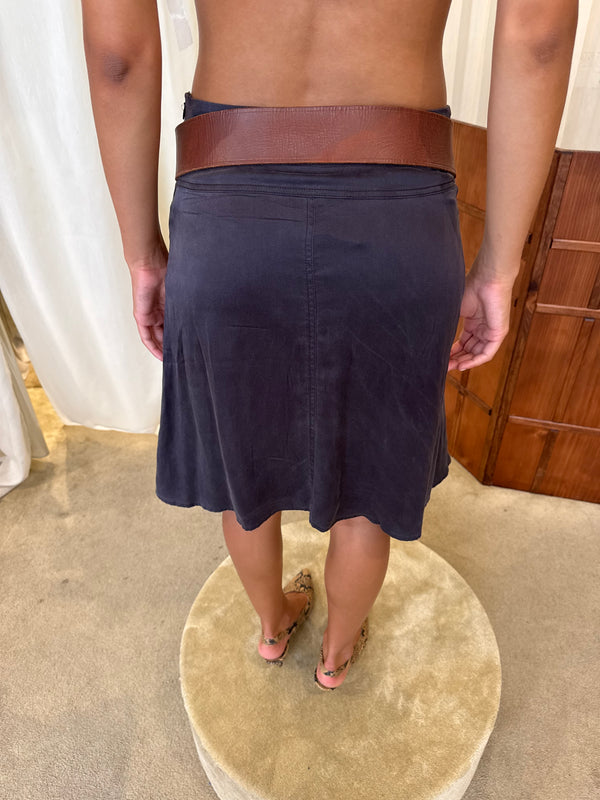 Hugo Boss short silk skirt