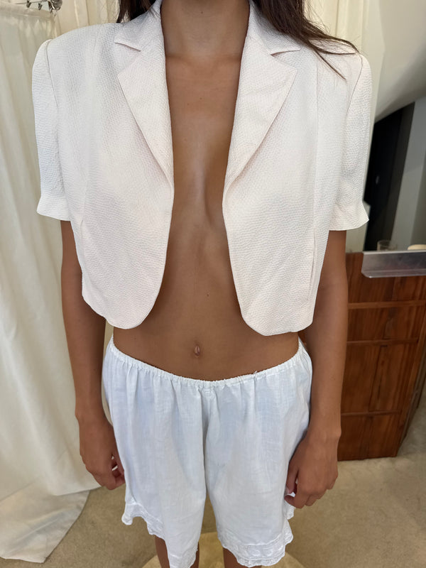Embroidered shorts