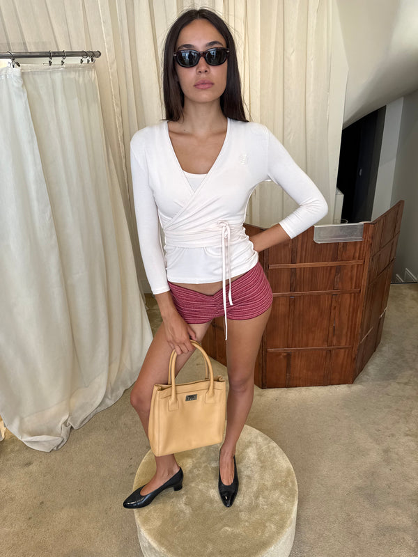 Sonia Rykiel light pink twin set.
