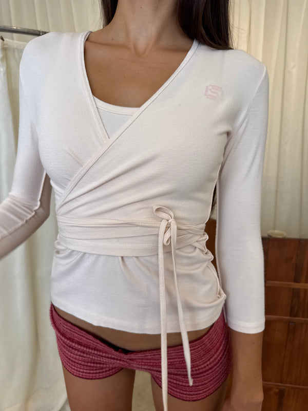 Sonia Rykiel light pink twin set.
