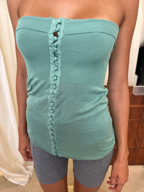 Green bustier