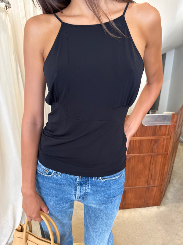 Gianfranco Ferré black camisole top