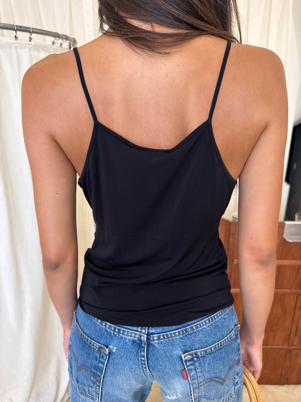 Gianfranco Ferré black camisole top