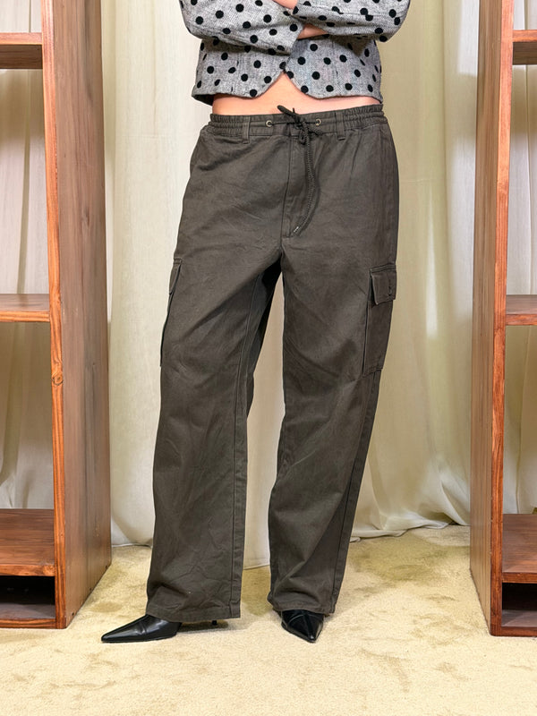 Khaki cargo pants