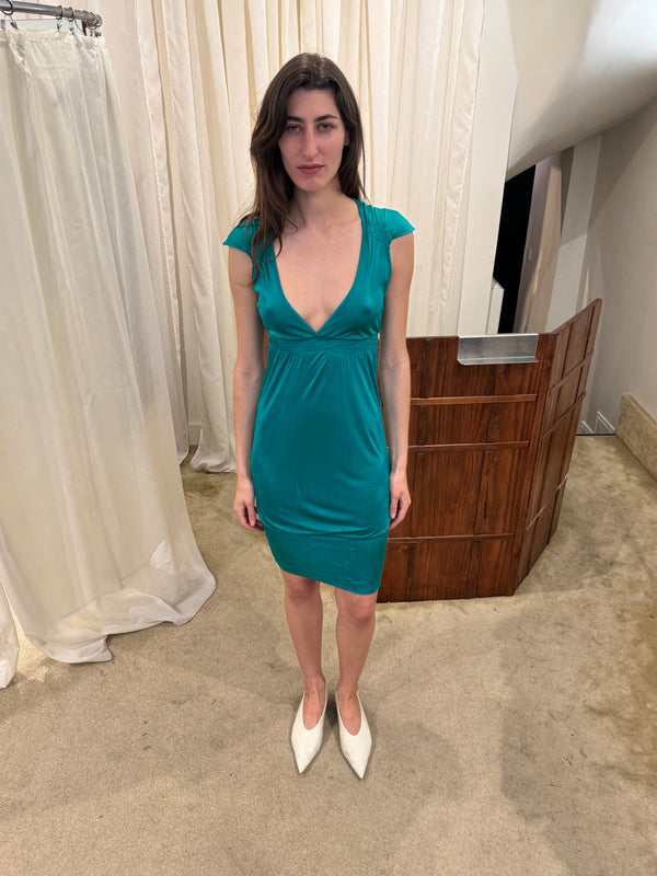 Turquoise dress