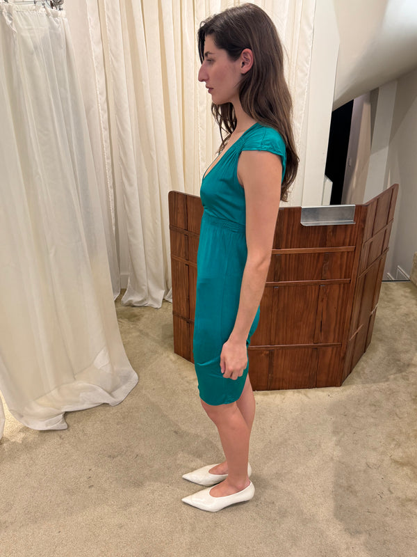 Turquoise dress