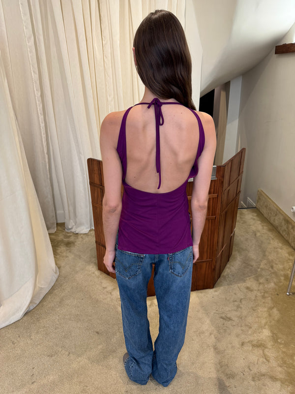Backless top