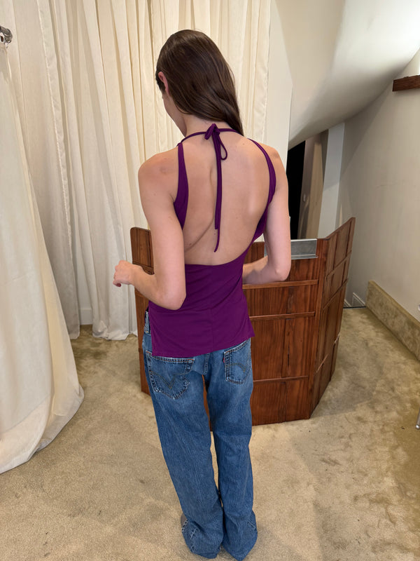 Backless top