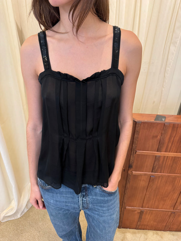 Transparent Armani top