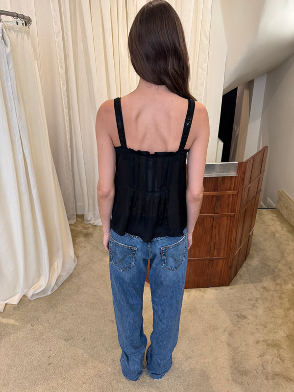 Transparent Armani top