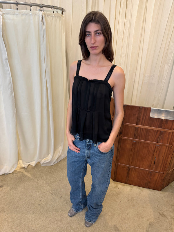 Transparent Armani top