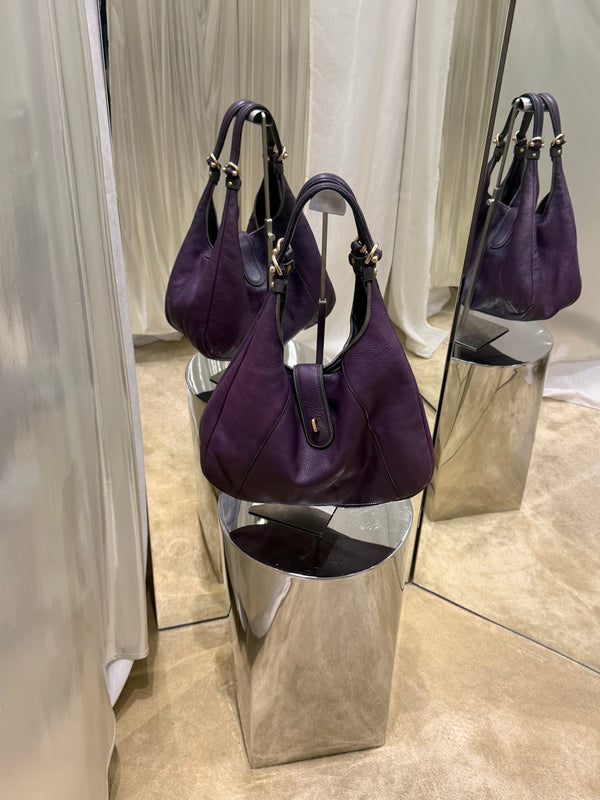Loewe Purple Shoulder Bag