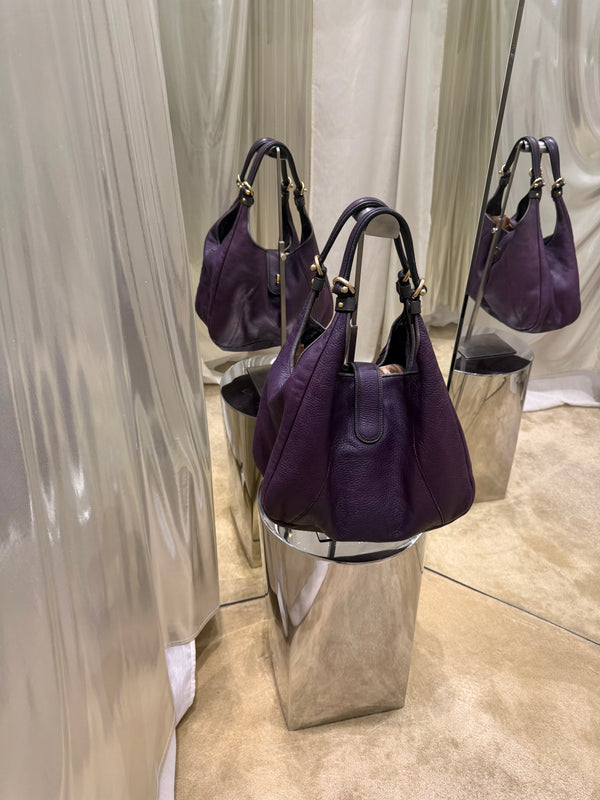 Loewe Purple Shoulder Bag