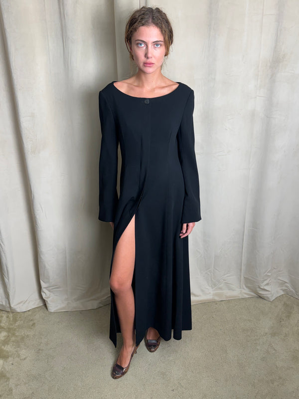 Long black jacket