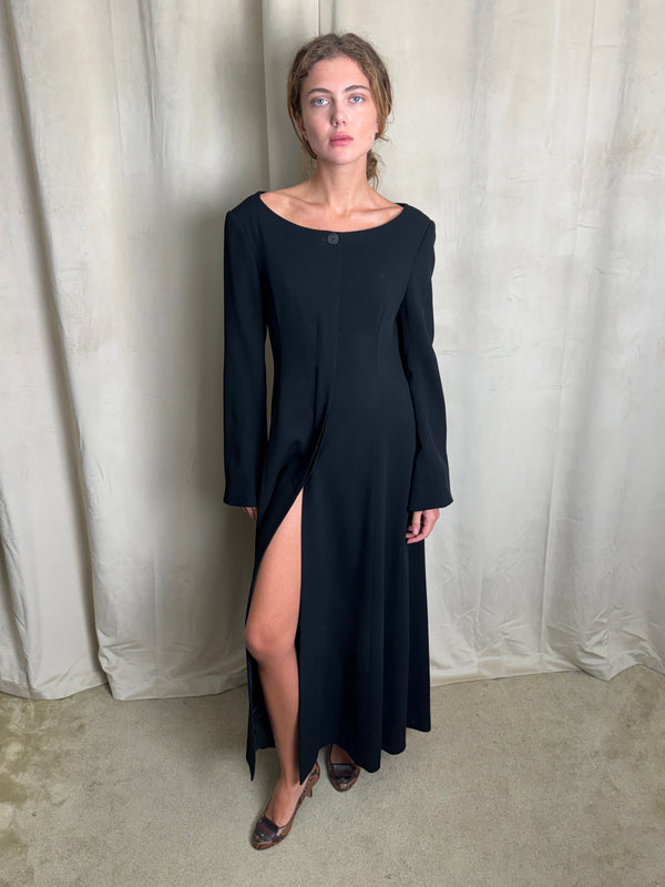 Long black jacket
