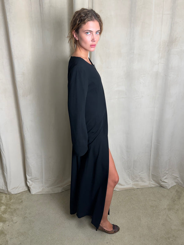 Long black jacket