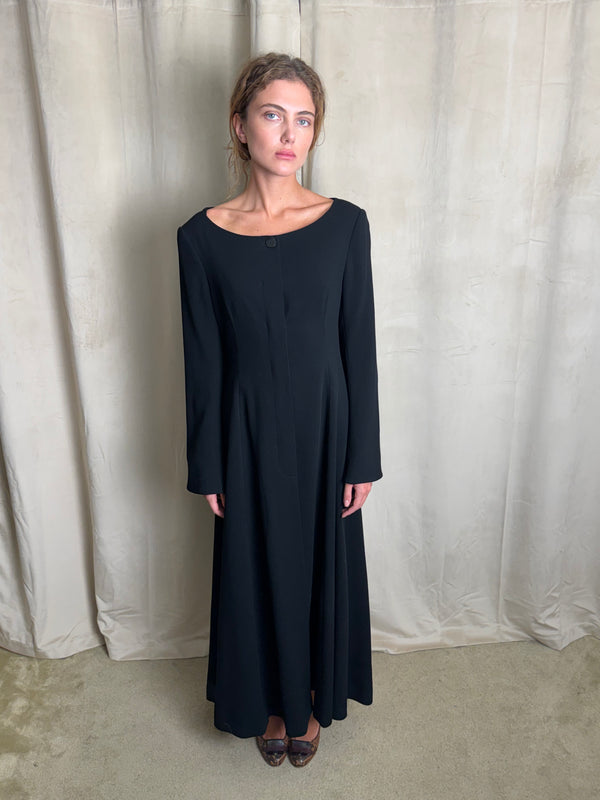 Long black jacket