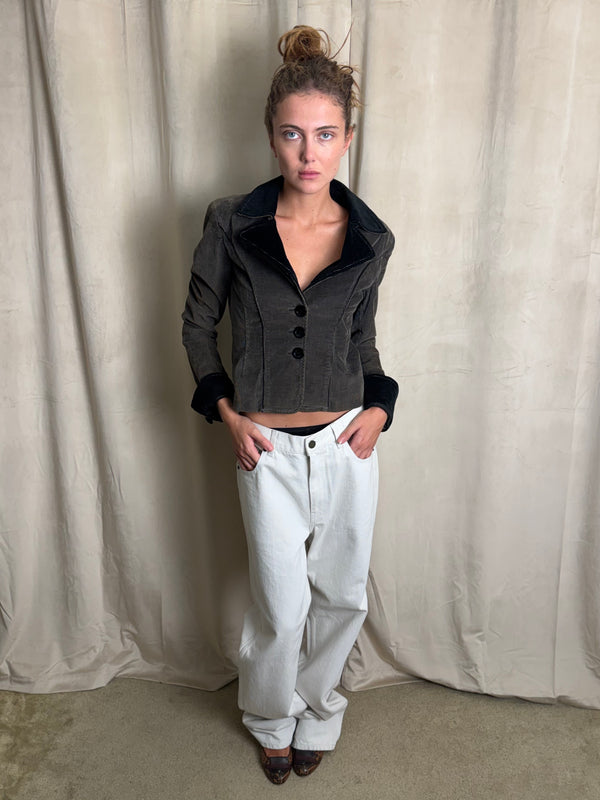 Velvet blazer