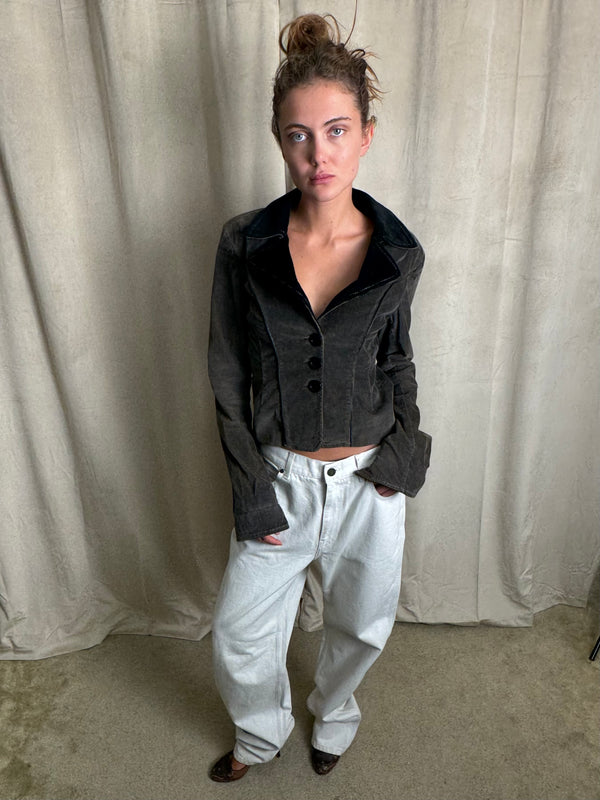 Velvet blazer