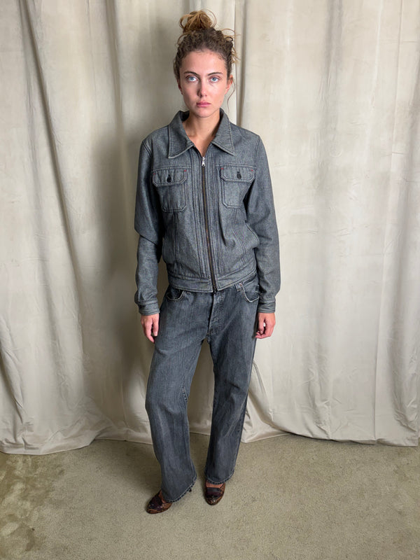 Workwear denim jacket
