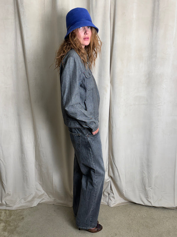 Workwear denim jacket