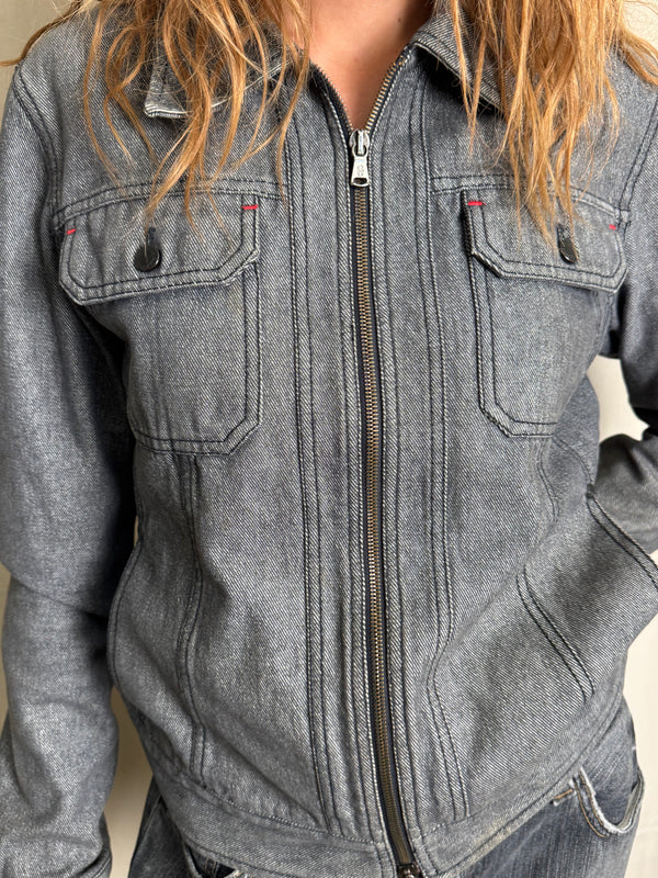 Workwear denim jacket