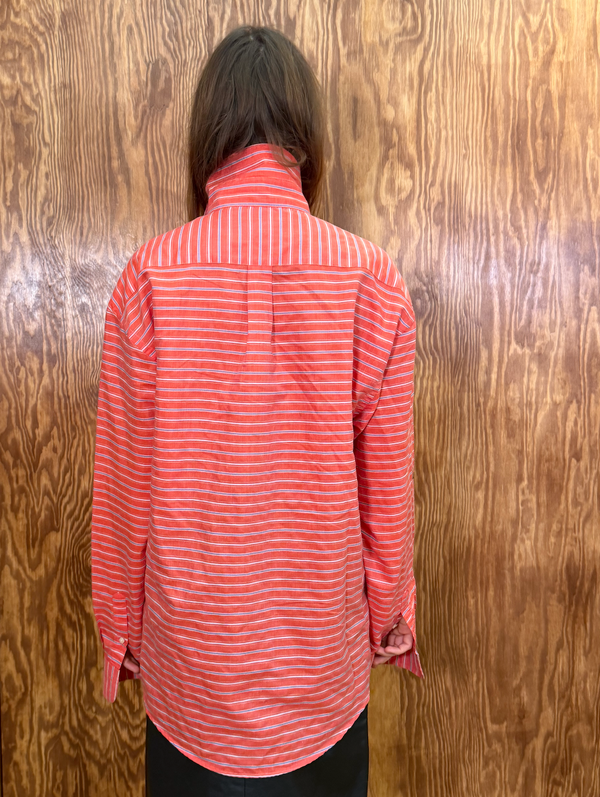 Red stripped shirt