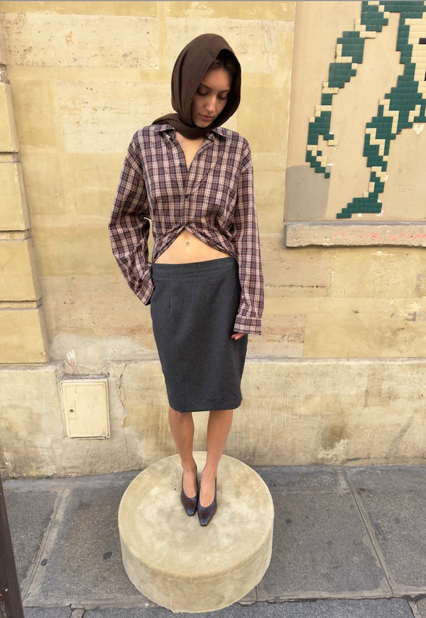 Checked shirt