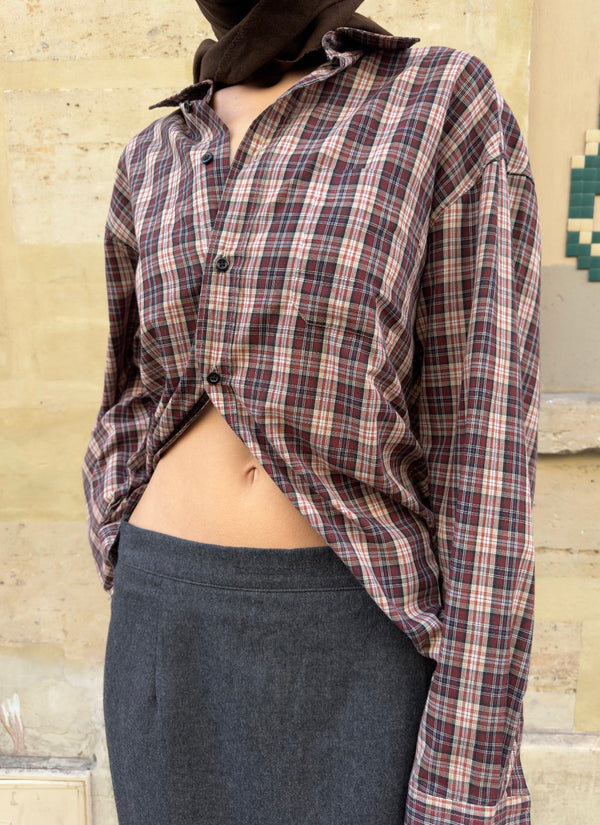 Checked shirt
