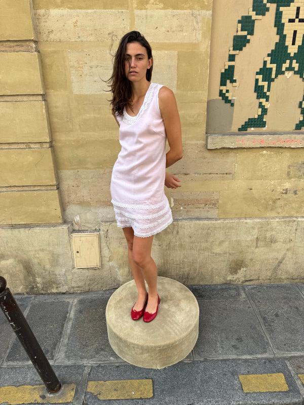 Vintage pale pink dress