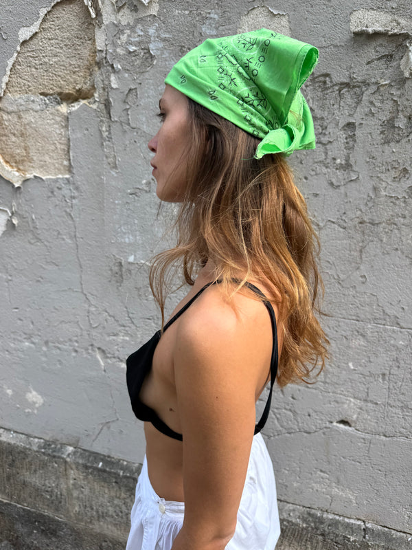 Green bandana