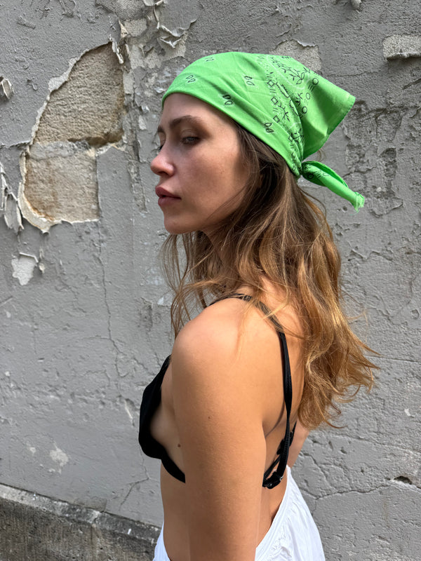 Green bandana