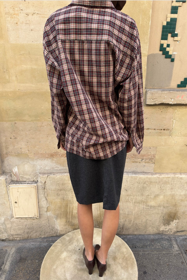 Checked shirt