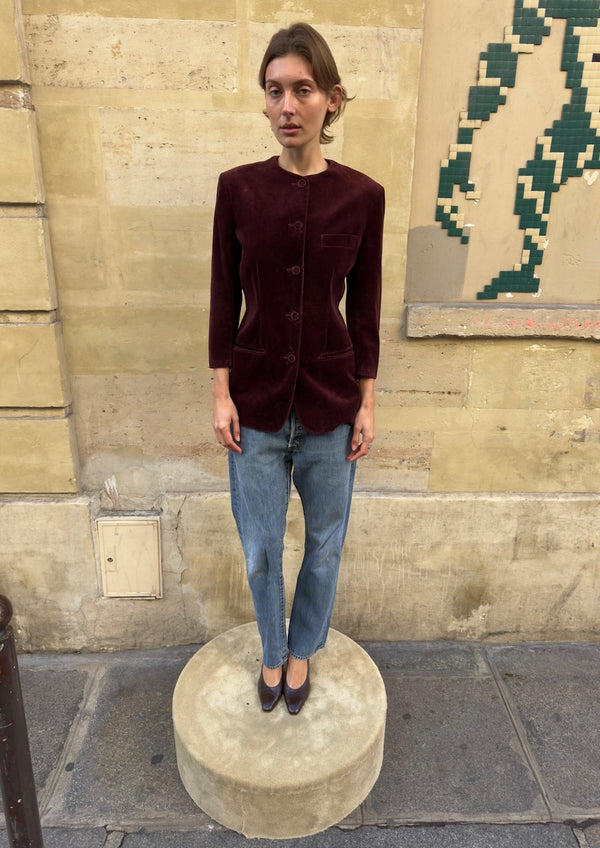 Velvet jacket
